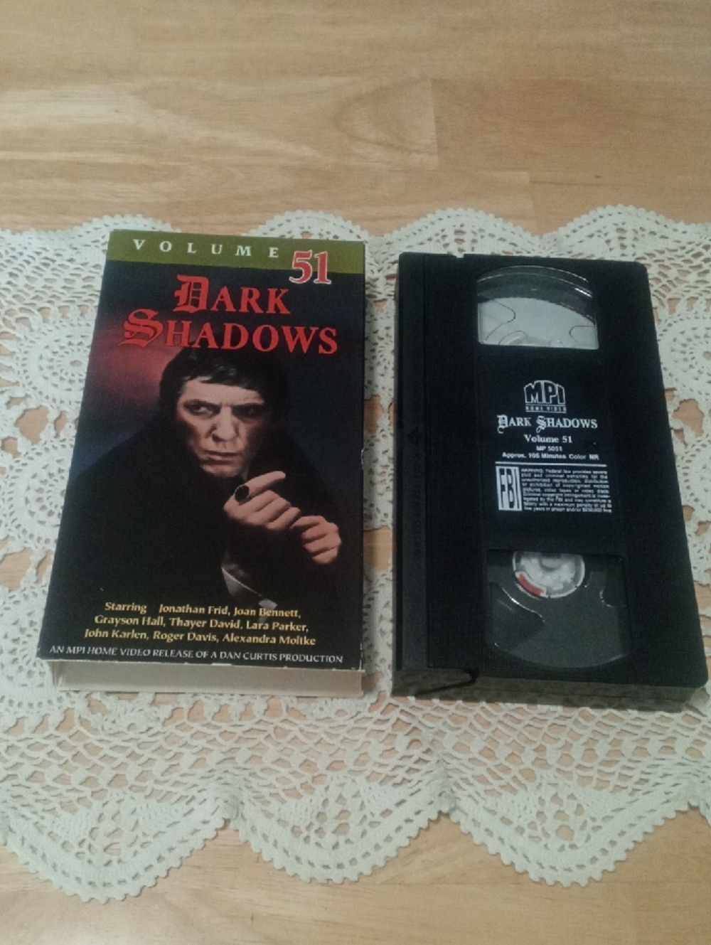 Vintage Dark Shadows Volume 51 VHS - Vampires, werewolves, horror, suspense